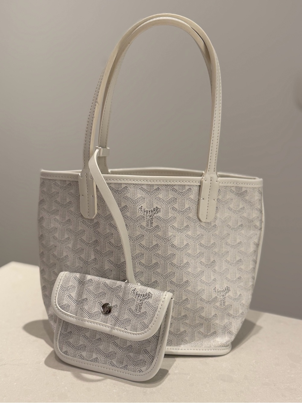 Goyardine Reversible Mini Anjou